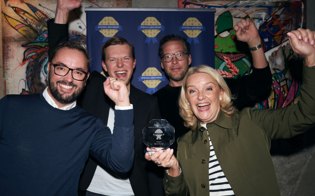 Ward Wines och Advisory vinner Svenska SEO-priset 2025