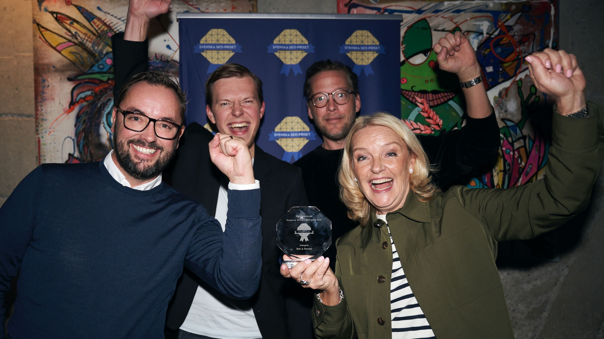 Advisory vinner Svenska SEO priset med Ward Wines